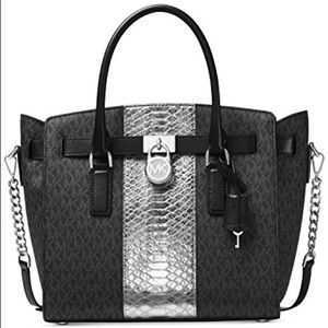 ❌❌SOLD❌❌ Michael Kors Hamilton Embossed Satchel
